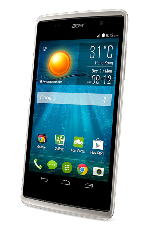Acer Liquid Z500 – смартфон с пятидюймовым IPS-экраном и поддержкой двух SIM 
